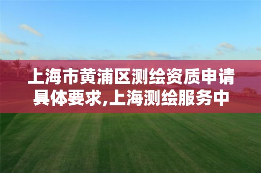 上海市黄浦区测绘资质申请具体要求,上海测绘服务中心。