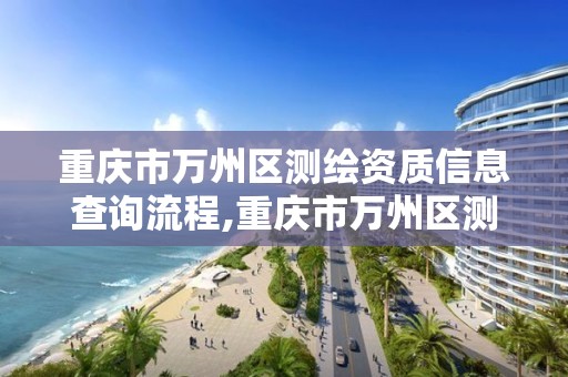 重庆市万州区测绘资质信息查询流程,重庆市万州区测绘资质信息查询流程表