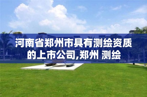 河南省郑州市具有测绘资质的上市公司,郑州 测绘