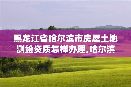黑龙江省哈尔滨市房屋土地测绘资质怎样办理,哈尔滨测绘局属于什么单位