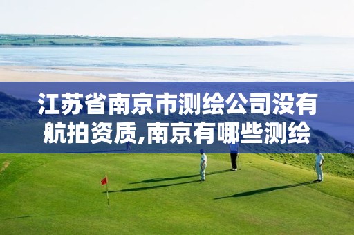 江苏省南京市测绘公司没有航拍资质,南京有哪些测绘国企单位