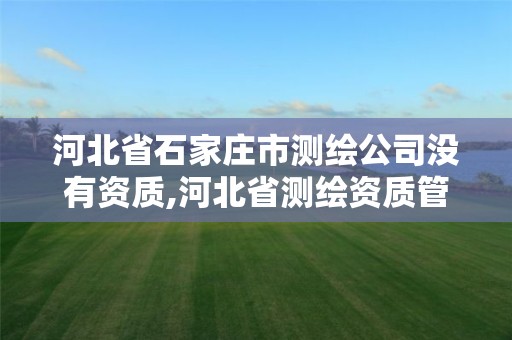 河北省石家庄市测绘公司没有资质,河北省测绘资质管理办法 河北省石家庄市测绘公司没有资质,河北省测绘资质管理办法