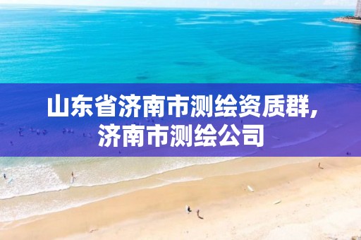 山东省济南市测绘资质群,济南市测绘公司