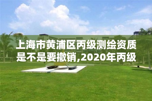 上海市黄浦区丙级测绘资质是不是要撤销,2020年丙级测绘资质会取消吗。