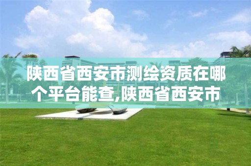 陕西省西安市测绘资质在哪个平台能查,陕西省西安市测绘资质在哪个平台能查到。