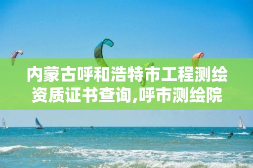 内蒙古呼和浩特市工程测绘资质证书查询,呼市测绘院。 内蒙古呼和浩特市工程测绘资质证书查询,呼市测绘院。