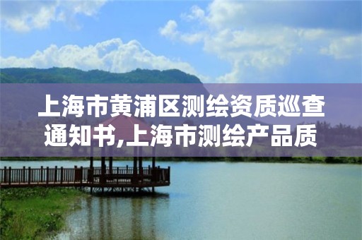 上海市黄浦区测绘资质巡查通知书,上海市测绘产品质量