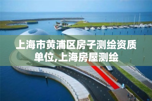 上海市黄浦区房子测绘资质单位,上海房屋测绘
