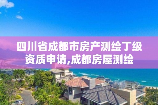 四川省成都市房产测绘丁级资质申请,成都房屋测绘