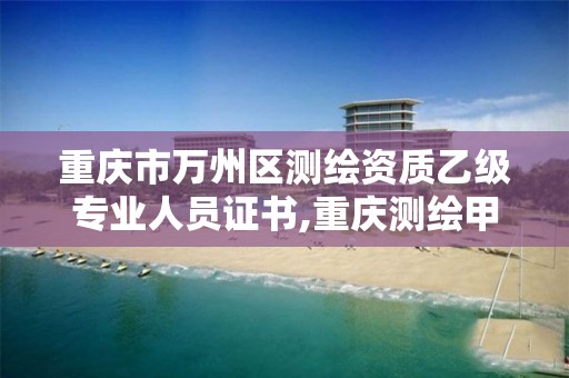 重庆市万州区测绘资质乙级专业人员证书,重庆测绘甲级。