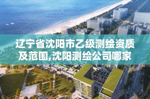 辽宁省沈阳市乙级测绘资质及范围,沈阳测绘公司哪家强哪家好