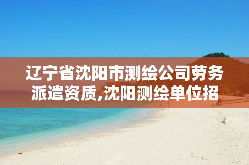 辽宁省沈阳市测绘公司劳务派遣资质,沈阳测绘单位招聘