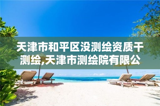 天津市和平区没测绘资质干测绘,天津市测绘院有限公司资质 天津市和平区没测绘资质干测绘,天津市测绘院有限公司资质