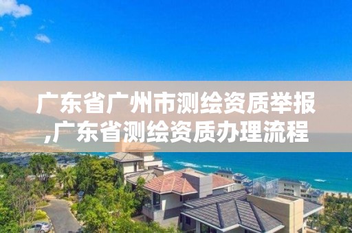 广东省广州市测绘资质举报,广东省测绘资质办理流程