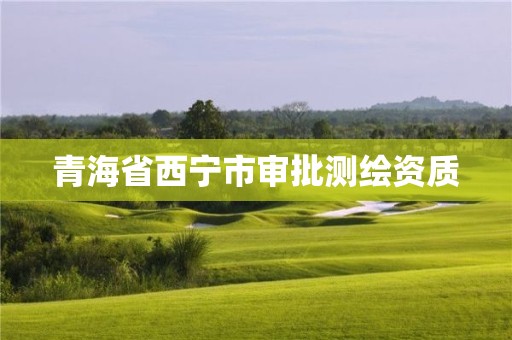 青海省西宁市审批测绘资质 青海省西宁市审批测绘资质