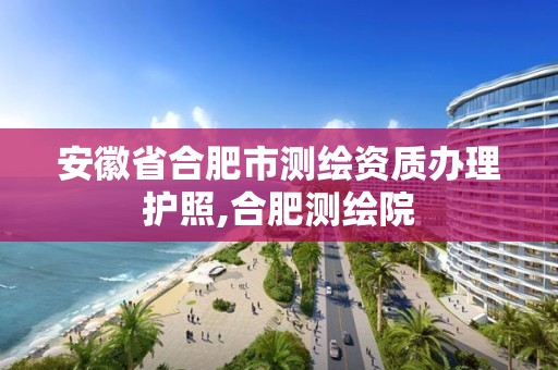 安徽省合肥市测绘资质办理护照,合肥测绘院