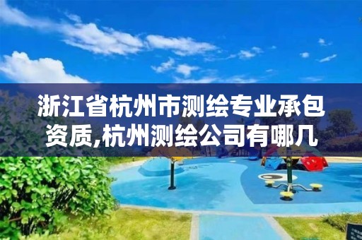 浙江省杭州市测绘专业承包资质,杭州测绘公司有哪几家
