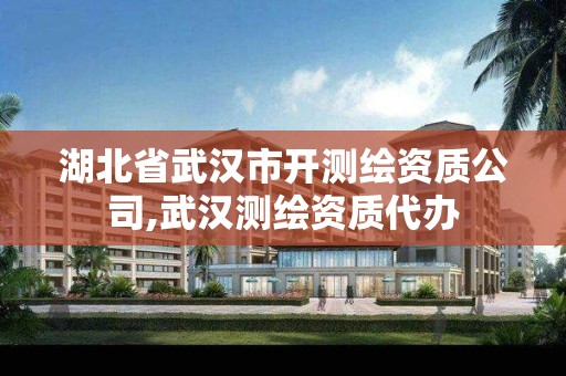 湖北省武汉市开测绘资质公司,武汉测绘资质代办