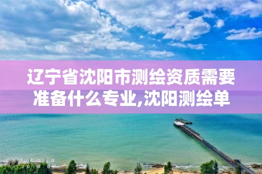辽宁省沈阳市测绘资质需要准备什么专业,沈阳测绘单位招聘