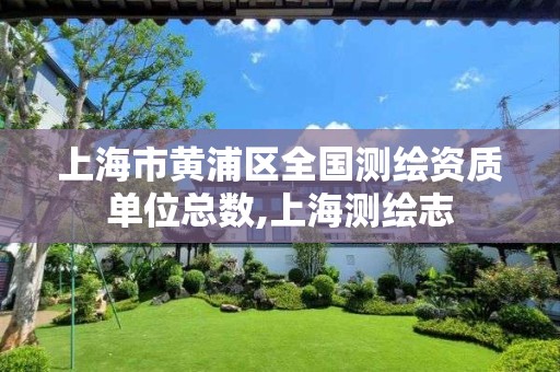 上海市黄浦区全国测绘资质单位总数,上海测绘志