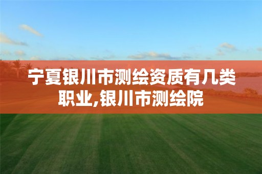 宁夏银川市测绘资质有几类职业,银川市测绘院