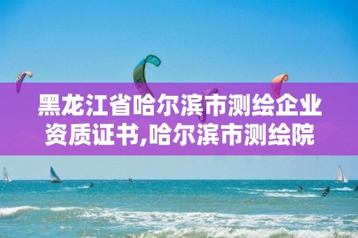 黑龙江省哈尔滨市测绘企业资质证书,哈尔滨市测绘院。