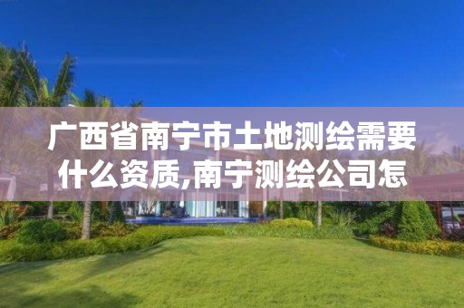 广西省南宁市土地测绘需要什么资质,南宁测绘公司怎么收费标准