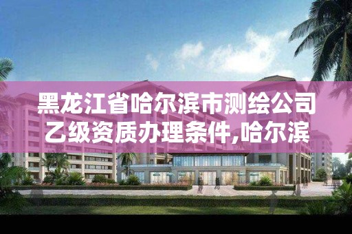 黑龙江省哈尔滨市测绘公司乙级资质办理条件,哈尔滨测绘有限公司 黑龙江省哈尔滨市测绘公司乙级资质办理条件,哈尔滨测绘有限公司