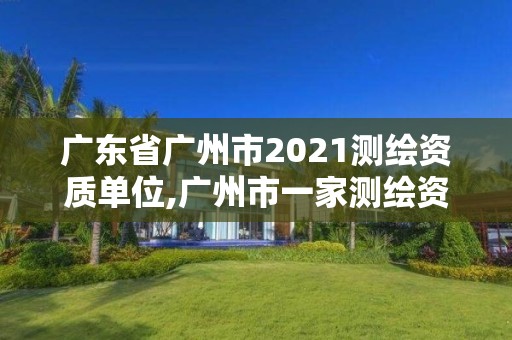 广东省广州市2021测绘资质单位,广州市一家测绘资质单位