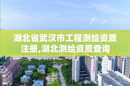 湖北省武汉市工程测绘资质注册,湖北测绘资质查询