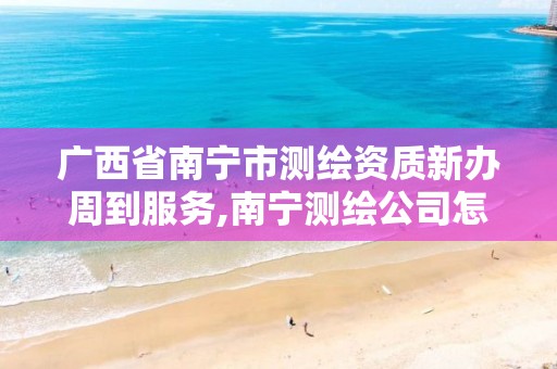 广西省南宁市测绘资质新办周到服务,南宁测绘公司怎么收费标准