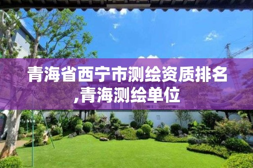 青海省西宁市测绘资质排名,青海测绘单位