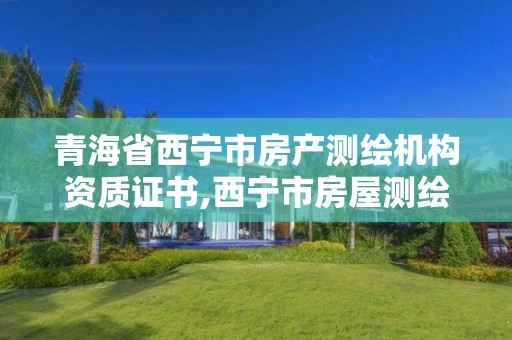 青海省西宁市房产测绘机构资质证书,西宁市房屋测绘所。