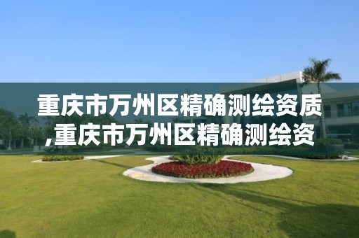 重庆市万州区精确测绘资质,重庆市万州区精确测绘资质查询