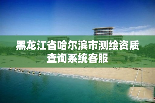 黑龙江省哈尔滨市测绘资质查询系统客服 黑龙江省哈尔滨市测绘资质查询系统客服