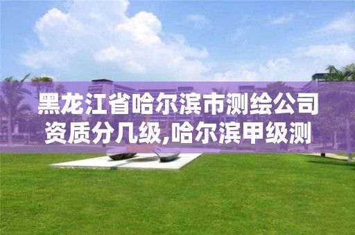 黑龙江省哈尔滨市测绘公司资质分几级,哈尔滨甲级测绘公司 黑龙江省哈尔滨市测绘公司资质分几级,哈尔滨甲级测绘公司