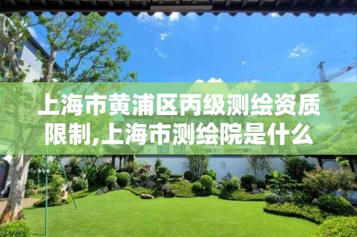 上海市黄浦区丙级测绘资质限制,上海市测绘院是什么单位 上海市黄浦区丙级测绘资质限制,上海市测绘院是什么单位