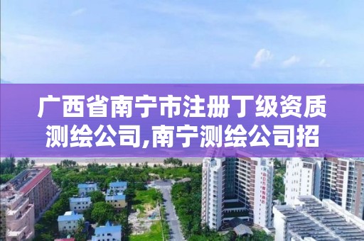 广西省南宁市注册丁级资质测绘公司,南宁测绘公司招聘信息网
