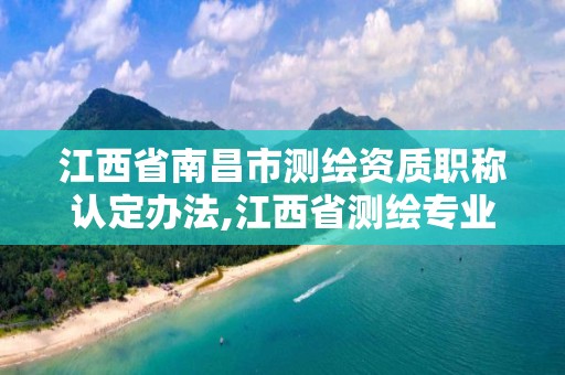 江西省南昌市测绘资质职称认定办法,江西省测绘专业工程师资格条件