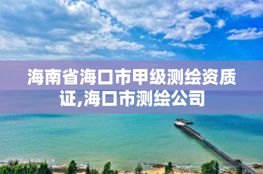海南省海口市甲级测绘资质证,海口市测绘公司