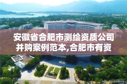 安徽省合肥市测绘资质公司并购案例范本,合肥市有资质的测绘公司