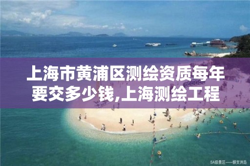 上海市黄浦区测绘资质每年要交多少钱,上海测绘工程师职称评定条件及流程。
