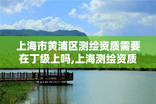 上海市黄浦区测绘资质需要在丁级上吗,上海测绘资质单位。