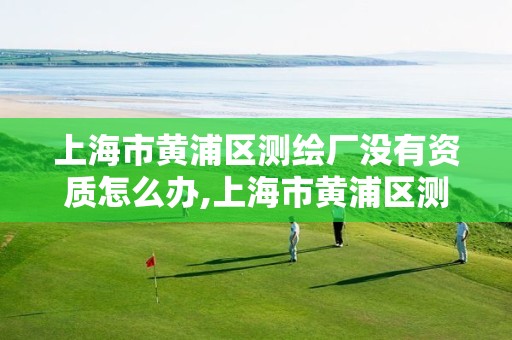 上海市黄浦区测绘厂没有资质怎么办,上海市黄浦区测绘厂没有资质怎么办。
