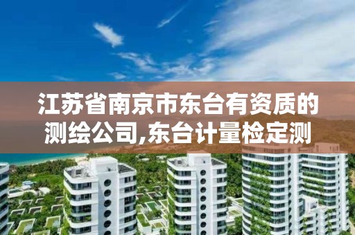 江苏省南京市东台有资质的测绘公司,东台计量检定测试所地址。