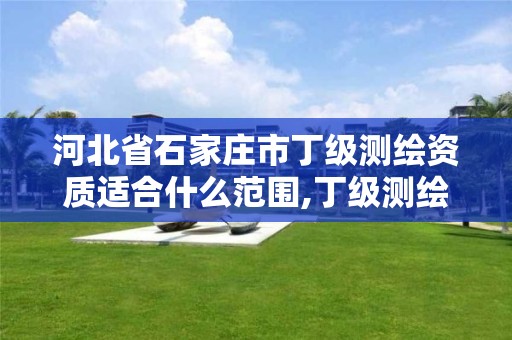河北省石家庄市丁级测绘资质适合什么范围,丁级测绘资质要求。