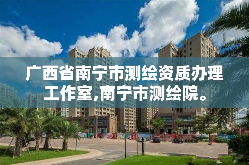 广西省南宁市测绘资质办理工作室,南宁市测绘院。