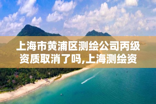 上海市黄浦区测绘公司丙级资质取消了吗,上海测绘资质单位。