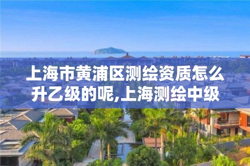 上海市黄浦区测绘资质怎么升乙级的呢,上海测绘中级职称申报条件。