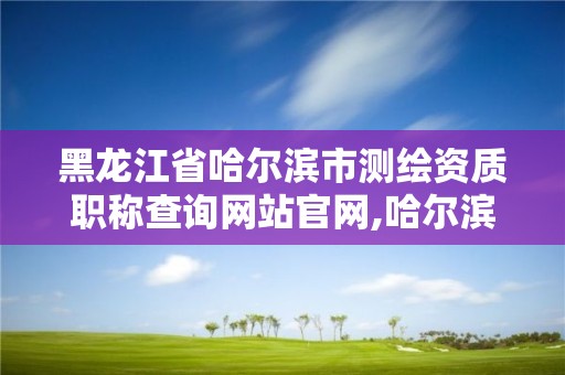 黑龙江省哈尔滨市测绘资质职称查询网站官网,哈尔滨测绘招聘信息。 黑龙江省哈尔滨市测绘资质职称查询网站官网,哈尔滨测绘招聘信息。